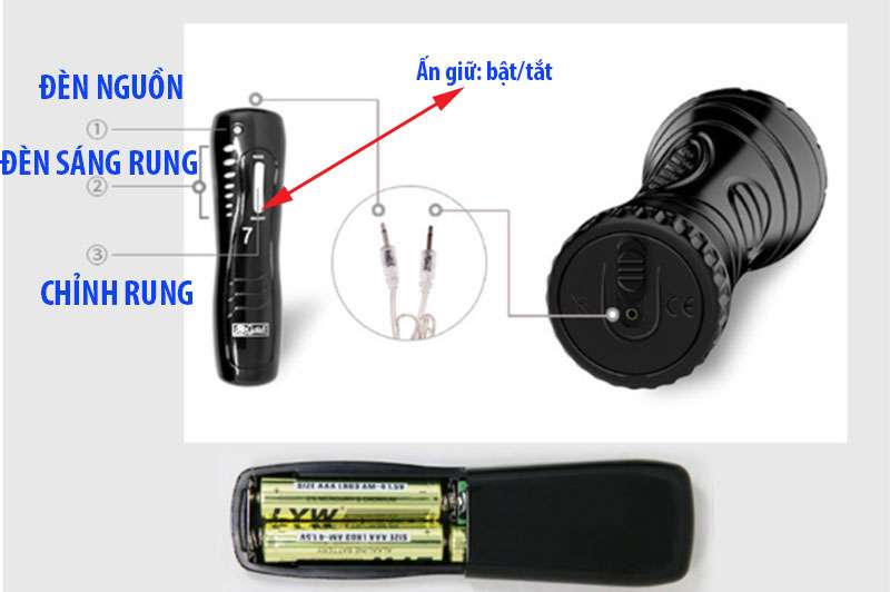 Mua Âm đạo giả đèn pin 7 chế độ rung Pussy chính hãng